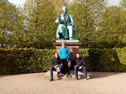 Hans Christian Andersen statue in CPH